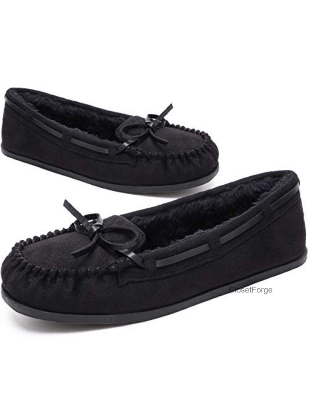 Faux Fur Mocc Cozy Indoor Outdoor House Shoes